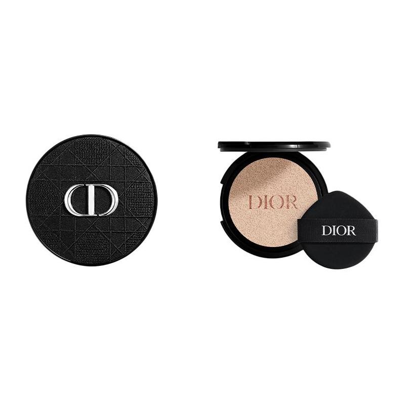 DIOR Cushion Two-piece set: Long-lasting Cushion Foundation (Soft Mist Matte) #0N13g + Embroidered Cannage Pattern Cushion Case розовый