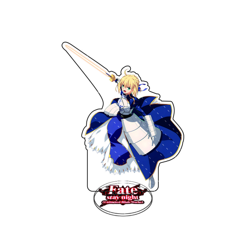 Anime Fate 15cm Acrylic Stand Model Cosplay Characters Desktop model stand Ornament Goods Collection Gifts