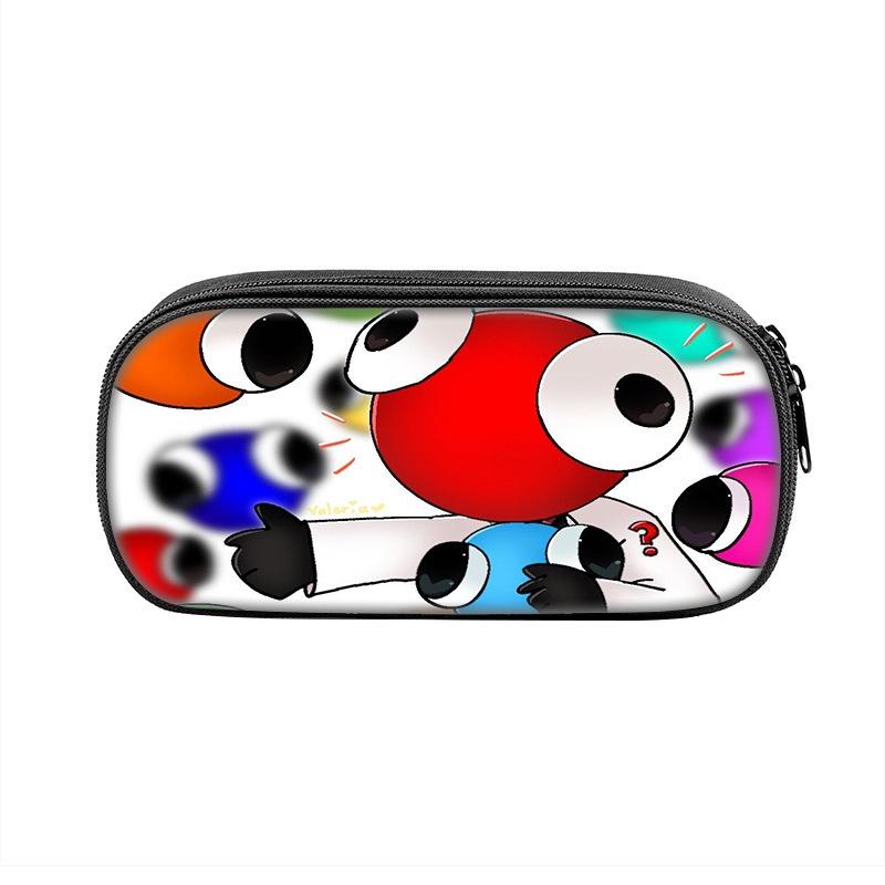 Friends Rainbow Pencil Case Large Capacity Stationery School Bag Student Kids