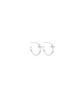 Nimbus Shine Cross Hoop Earrings (Small)