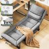ZISIZ Portable Folding Adjustable Office Nap Recliner Bed