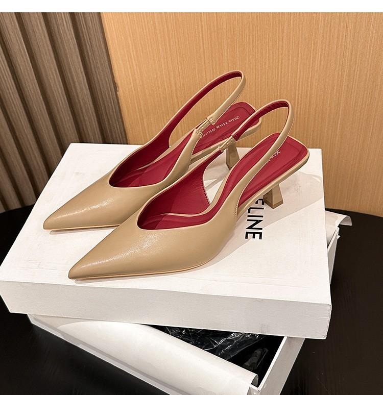 

623-13 Классическая сумка с головой, туфли-одиночки, женские туфли на тонком каблуке, туфли-одиночки с открытым верхом, новый европейский и американский стиль, темпераментные остроносые туфли на высоком каблуке, женские 40 хаки