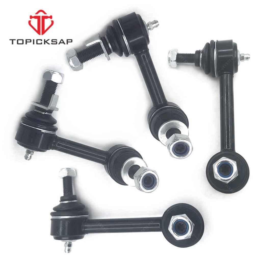 TOPICKSAP 4pcs Front Rear Stabilizer Sway Bar Links Kits for Nissan 350z Infiniti G35 2003 2004 2005 - 2007 2008 2009