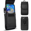 Smartphone Pouch Belt Case 5.6-6.8 Inches Waist Hip-mounted Vertical Design Business Style Small Item Storage Unisex iPhone/Android Compatible Mobile