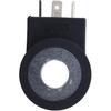 12V DC 1/2” Solenoid Valve Coil 6306012 Compatible with Hydraforce 3 Prong DIN Connector 08 Series