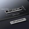 Car Accessories Metal Alloy Logo Car Body Side Window Badge Sticker For Lexus UX250h RX450h CT200h NX300h GX470 IS350 ES335