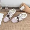 Grape mother summer new retro sports shoes women's thick-soled inner height increase German training shoes women's versatile shallow mouth Forrest Gum