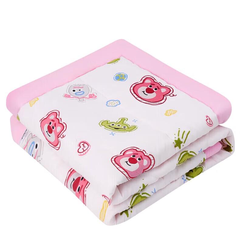 Yalu Strawberry Bear Class A Summer Quilt, 100x150cm