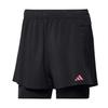 Rim Motion Waterproof Solid Color Elastic Running Shorts Women Shorts KR5094