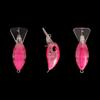 High Strengths Fast Sinking Baits Features Flexible Silicones Tail And Double Hook Bright Color For Predators Fish