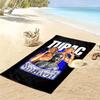 2Pac: Until End Time beach towel Beach towel for vacation photos Portable for travel quick-drying swim towel Absorbent bath towel Outdoor pool towel