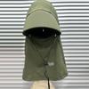 Lightweight Breathable Sunscreen Hat Neck&Face Protection Uv Protection Full Head Mask Face Cover Sun Hat Unisex