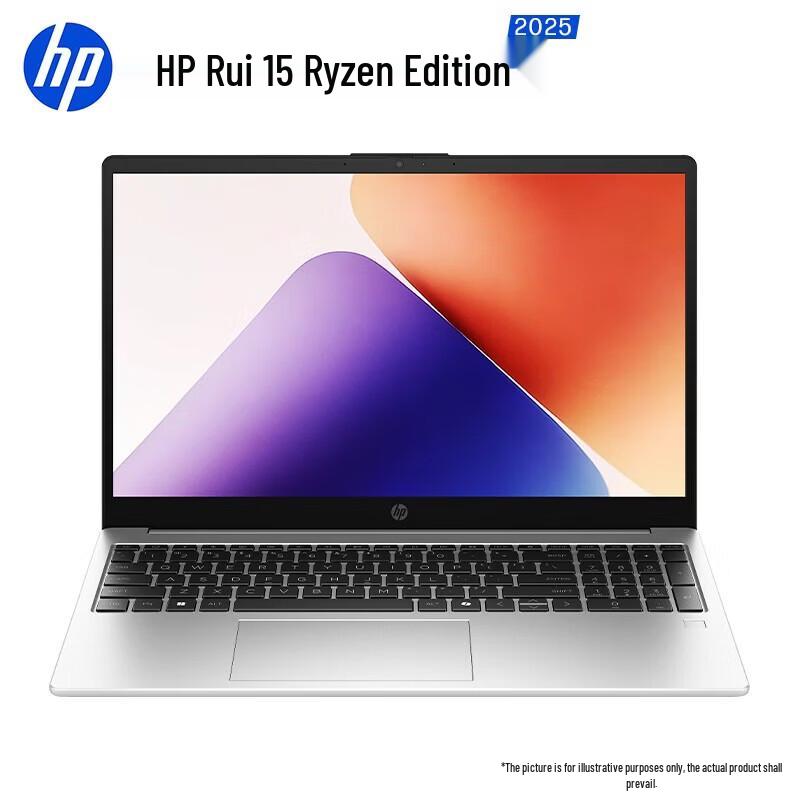 HP Rui 15 AMD Ryzen 15.6-inch Lightweight Laptop (CN version)