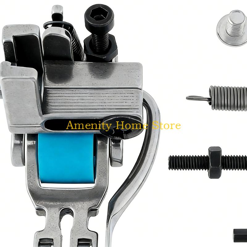 F26C Presser Foot Metal Designs Enhances Fabric Control Quilting