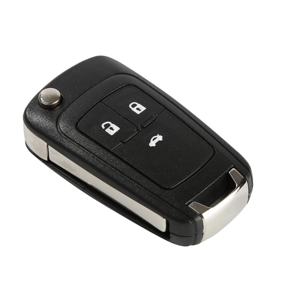 2/1Pcs 2-Button Folding Key Housing Replacement Folding Key For Opel Astra J Corsa E Cascade Zafira Karl Auto Key Accessories