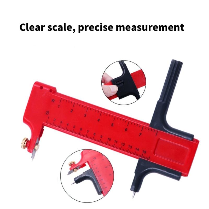 Adjustable Circular Cutting Tool Compass Circular Cutter Dia 2cm-15cm Circular Circle Rotary Compass Cutter