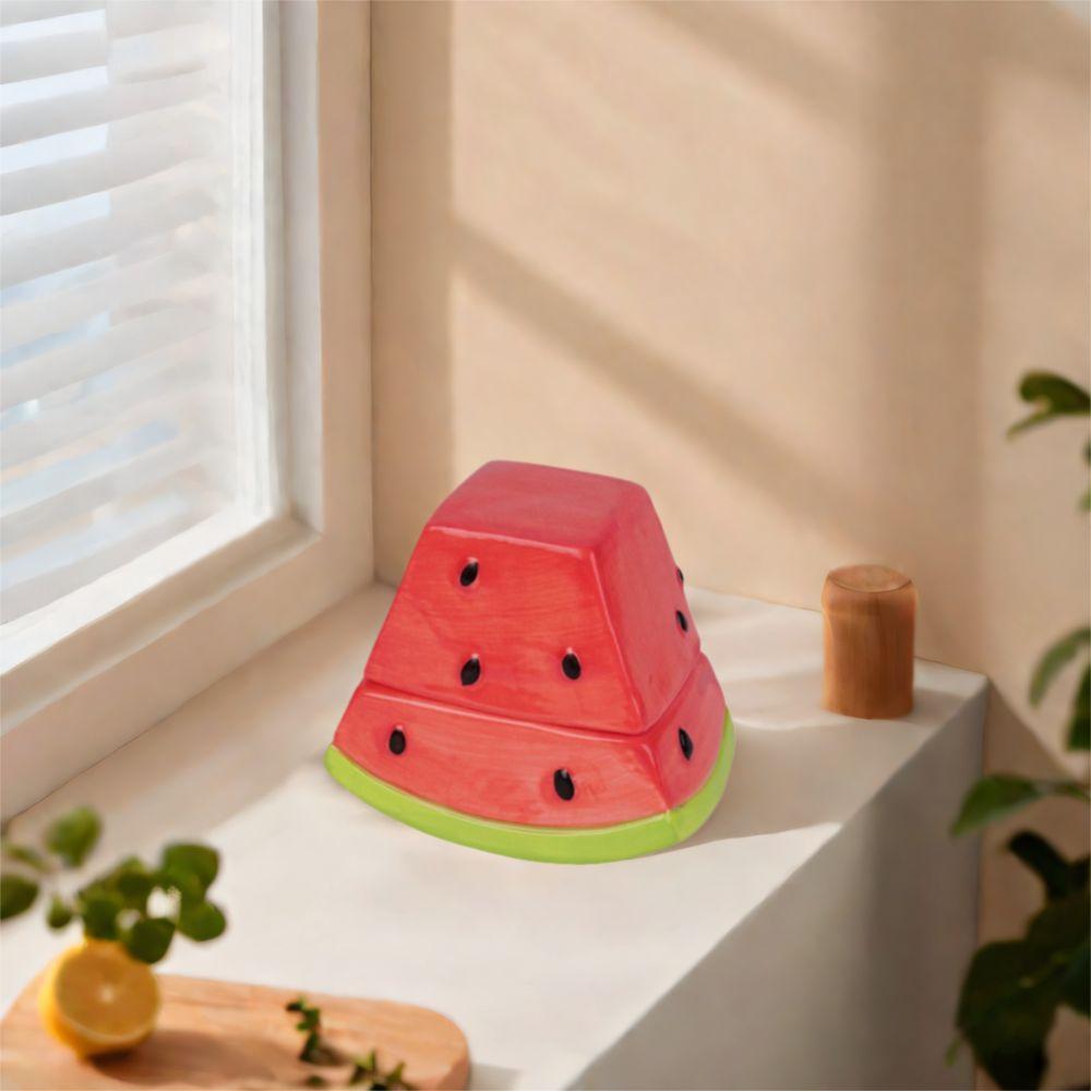 Decorative Ceramic Toothpick Jar Creative Dental Floss Box Novelty Storage Jar  Living Room Display