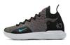KD 11 Multi Color Flyknit Mid Top Children's Basketball Shoes Black Purple Teenagers AH3465-001