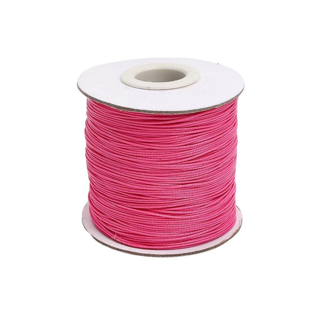 0.5mm Waxed Faux Leather Cord for DIY Jewelry Necklace and Bracelet Making