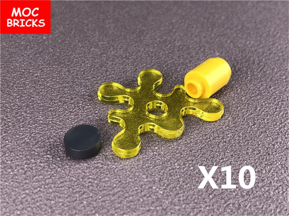 MOC Bricks Liquid blood Round 1x1 3062b Educational Building Blocks Action Figure Toy Kids toys gifts