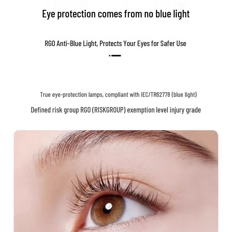 Bedroom Ceiling Fan Light with 360° Oscillation and Voice Control