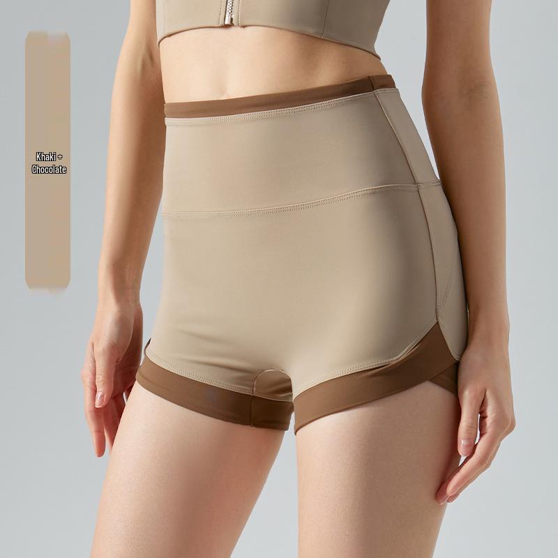 

Women s Peach High-Waist Tummy Control Yoga & Cycling Shorts L