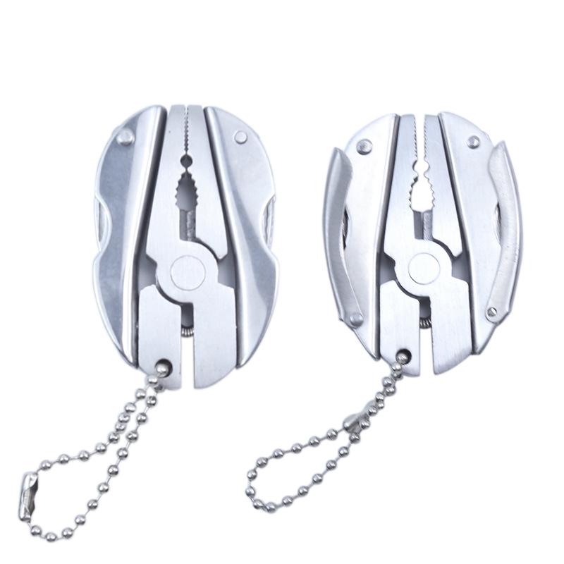 Mini Turtleback Multifunctional Folding Knife and Pliers - All-Steel, Portable Outdoor Tool