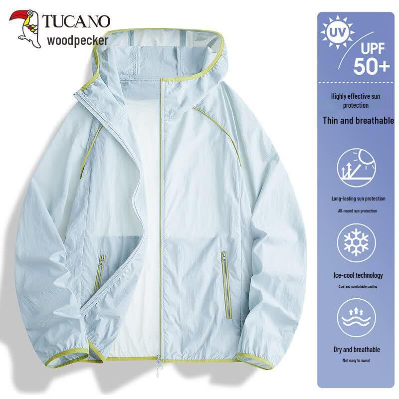 Tucano Women s Lightweight Hooded UPF50+ Sun Protection Jacket L