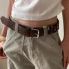 Vintage Rivet Waist Belt Leather Dress Jeans Belt Fashionable Women's Belt  Spicy Girls