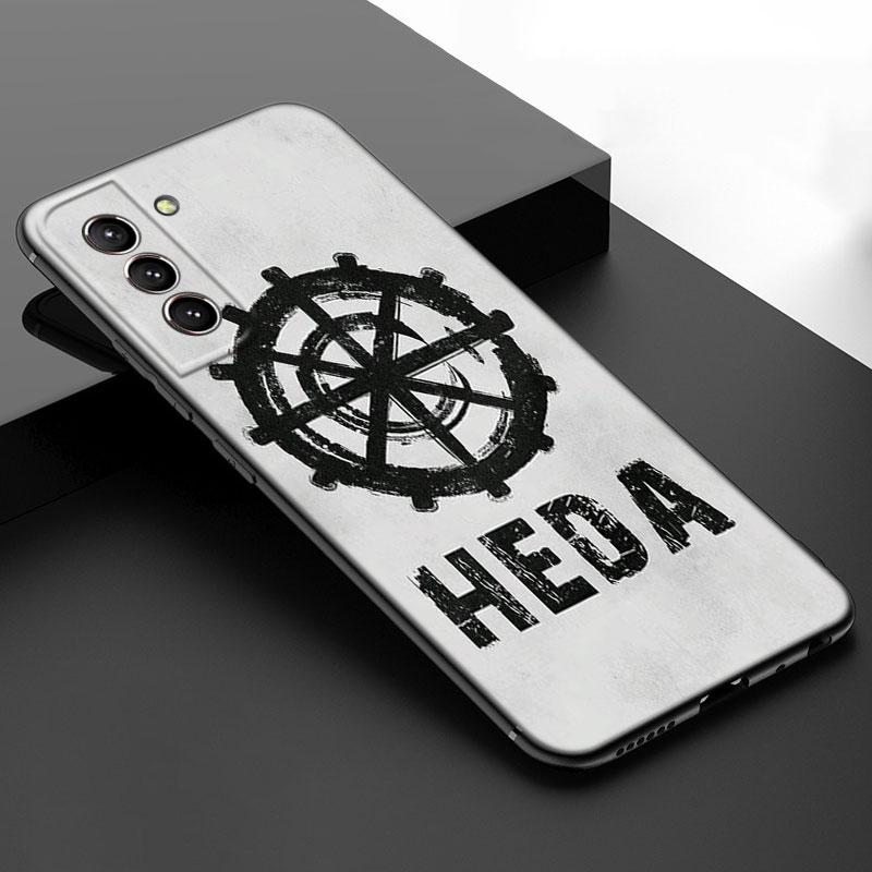 Heda Lexa The 100 Black Silicone Phone Case For Samsung Galaxy S23 S21 S20 FE S24 S22 Ultra S10E S10 S9 S8 Plus