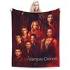 The Vampire Diaries Printed Blanket For Men Women Warm Cozy Fluffy Throw Blankets for Couch 50x60 Inches Multiple Sizes