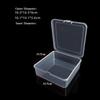Square Jewelry Beads Container Plastic Sundries Organizer Small Items Case  Packing Boxes