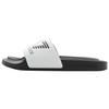Open Toe Slip On Sandals Men Footwear Black White XCP001XCC22Q737