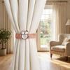 Luxury Bee Curtain Straps Clips Metal Curtain Holdbacks Spring-Loaded Curtain Tieback  Dining Room