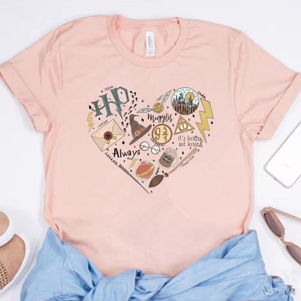 Magic Movie Inspired Shirt Wizard School Home Castle T-Shirt 9 3/4 Always Wizarding World Tees Matching Universal Trip Tshirt