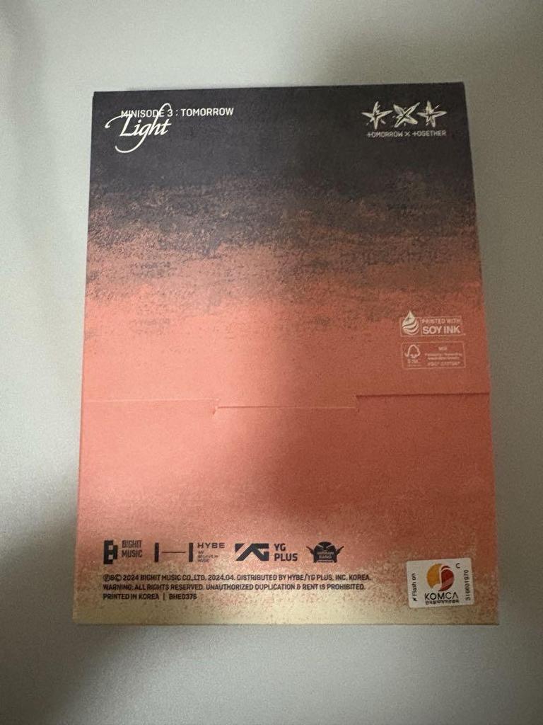 [USED] TOMORROW X TOGETHER miniside3 Beomgyu