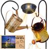 Solar LED Lighting Garden Watering Can - Decoration