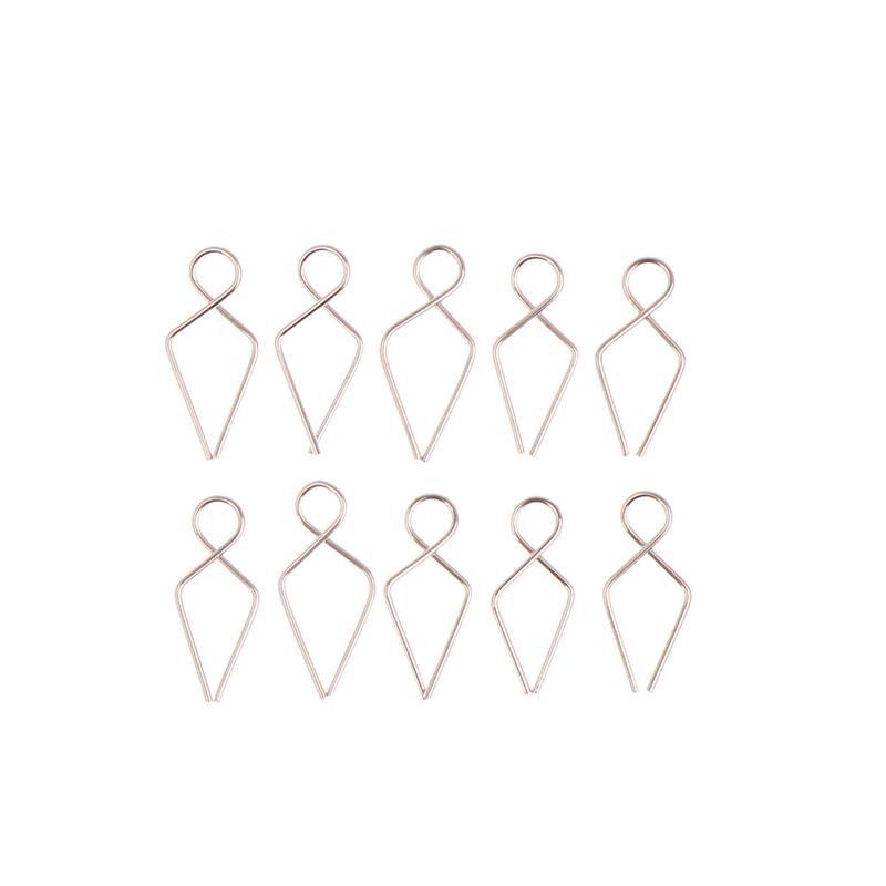 100Pcs/Lot Metal Hooks Steel Beads Connectors Chandelier  Pins Lighting  Accessories