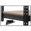 Regał Magazynowy Garażowy Czarny 5 Półek 875Kg 180X90X30 Szybki Montaż