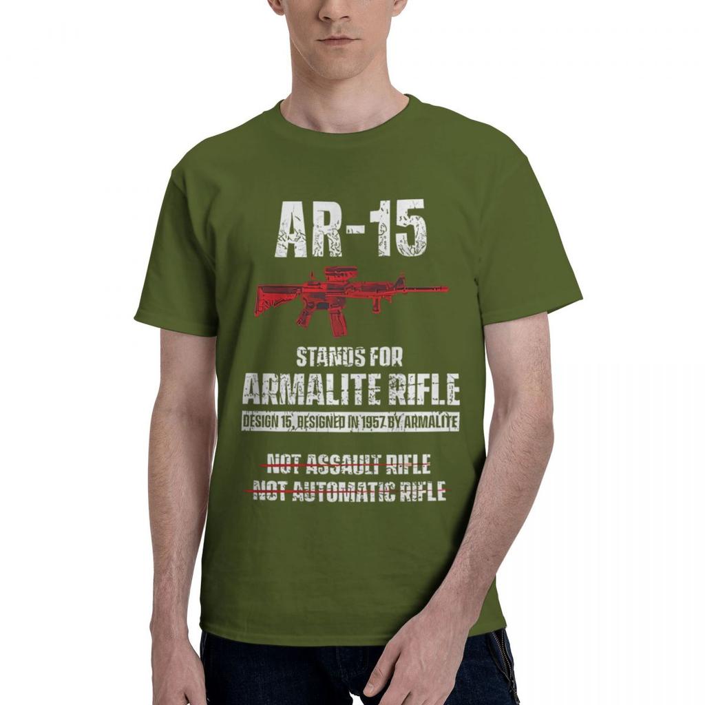Patriotic Ar15 V2 M 0019 Ar15 Stands For Armalite 100 Cotton Casual Breathable Confortable Tshirt High End Mens Clothing Men