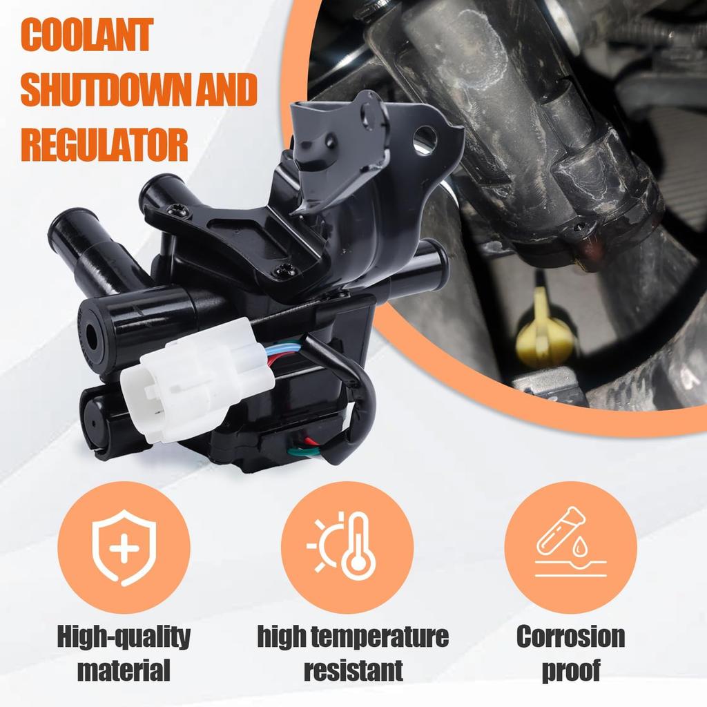 Coolant Control Valve fits for Toyota Prius Coolant Flow Control Valve 2004 2005 2006 2007 2008 2009 4Cyl 1.5L,Heater Control Water Valve,16670-21010