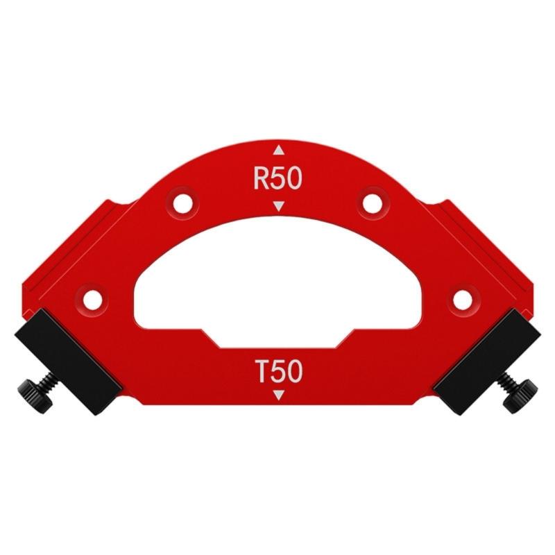 Woodworking Round Corner Radius Templates Router Table Corner Radius Jigs Wood Board Arcs Cutting Auxiliaries Tool
