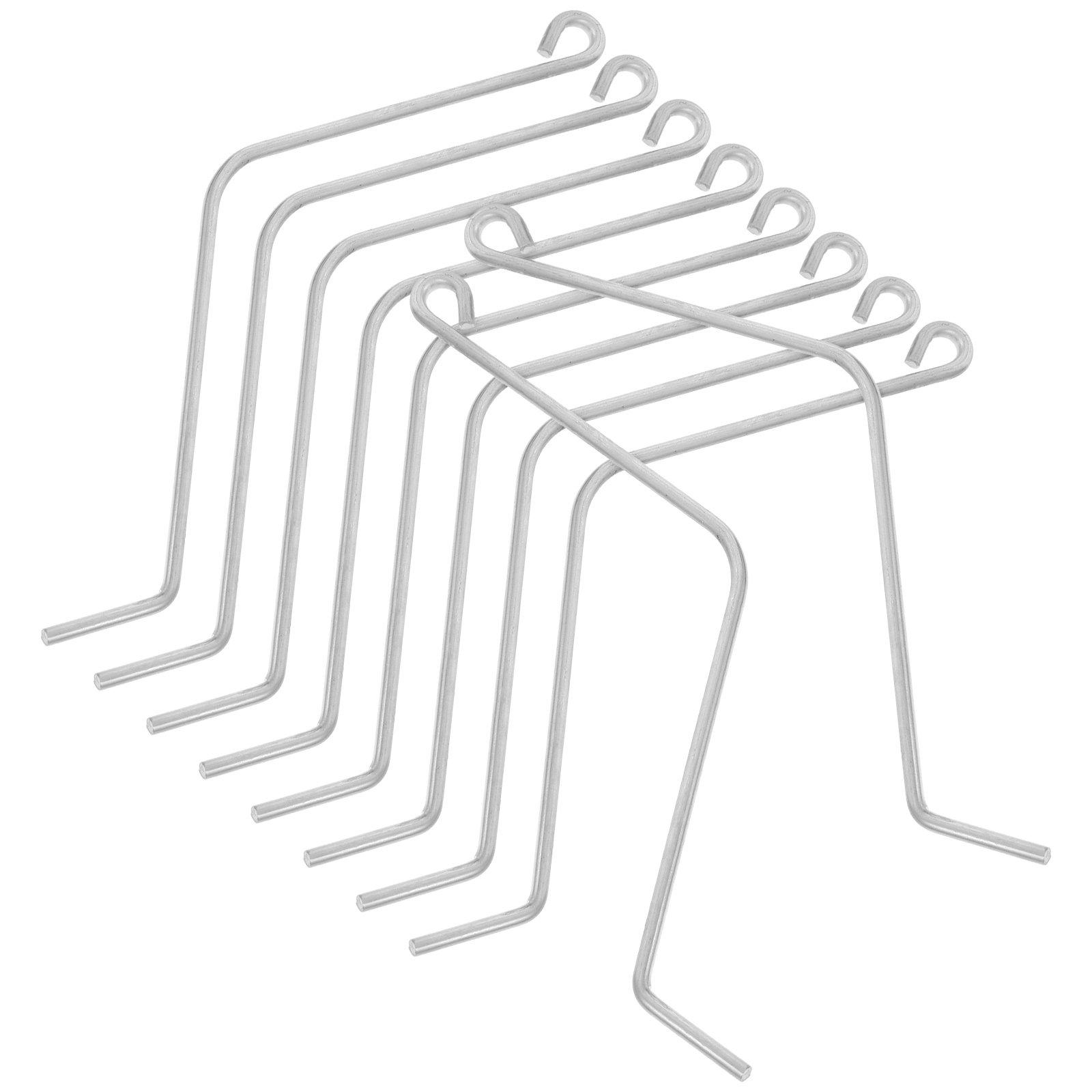 10Pcs Stainless Steel Beehive Spring Clamp Beekeeping Frame Tool Secure Hive Frame Fastener Portable Beehive Connection 15.5X3.5X0.3CM