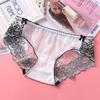 Women Pantie Sexy Lace knicker High Elastic Embroidery Yarn Underpants Underwear