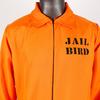 Halloween Prisoner Cosplay Jumpsuit with Manacle Halloween Unisex Children Adult Role Play Outfit Long Sleeves Lapel Zipper Festivals Parties Costume