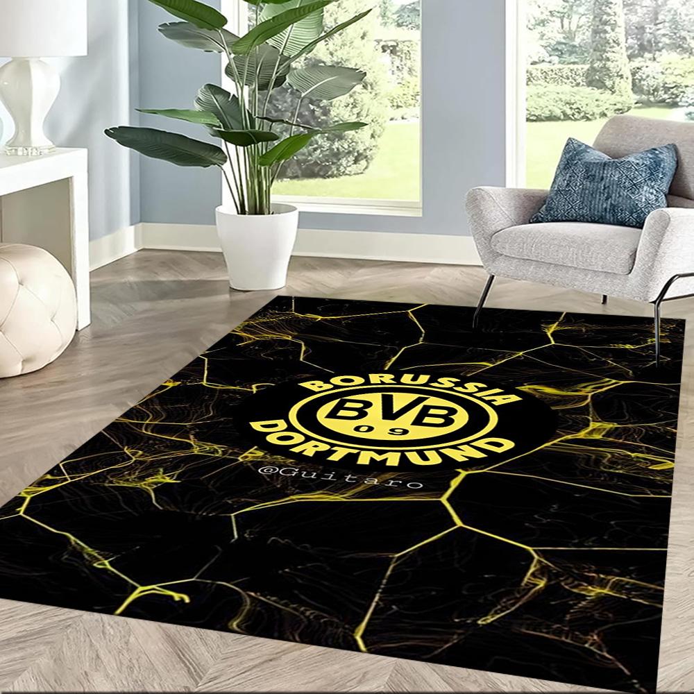 Borussia Dortmund Carpet Design For Decorate Room Entryway Outdoor Hallway Antislip Carpet Office Home Decor Best For Christmas
