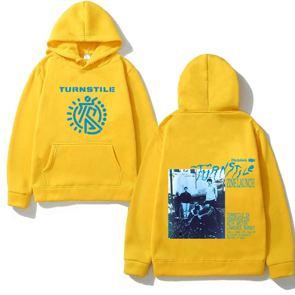 TURNSTILE Tour Hooded for AutumnWinter Aesthetic