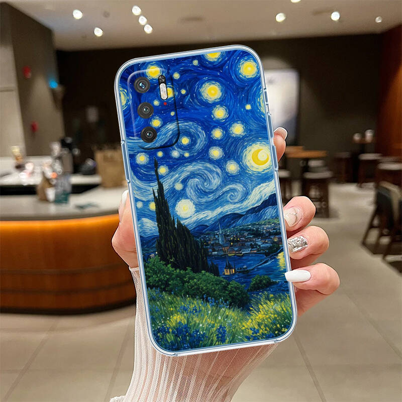 Starry Night Van Gogh Phone Case for Motorola G14 G15 G24 G30 G31 G32 G34 G41 G42 G51 G52 G50 G60S G60 G62 G72 G71 G73 G84 G85 G200 E32