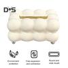 Tissue Box Storage Holder Large Capacity Spring Design Easy To Use Luxury Home Tissue Paper Organizer Desktop Decor