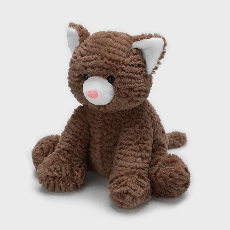 Adorable Stuffed Animals Plush Toy Cartoon Sheep Fox Monkey Cat Pig Hippo Dinosaur Pillow Nap Sleep Bed Cushion Creative Gift